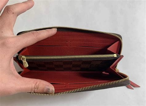 louis vuitton clemence wallet damier